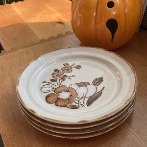 Set of 4 Hearthside Autumn Fair Salad Side Plates